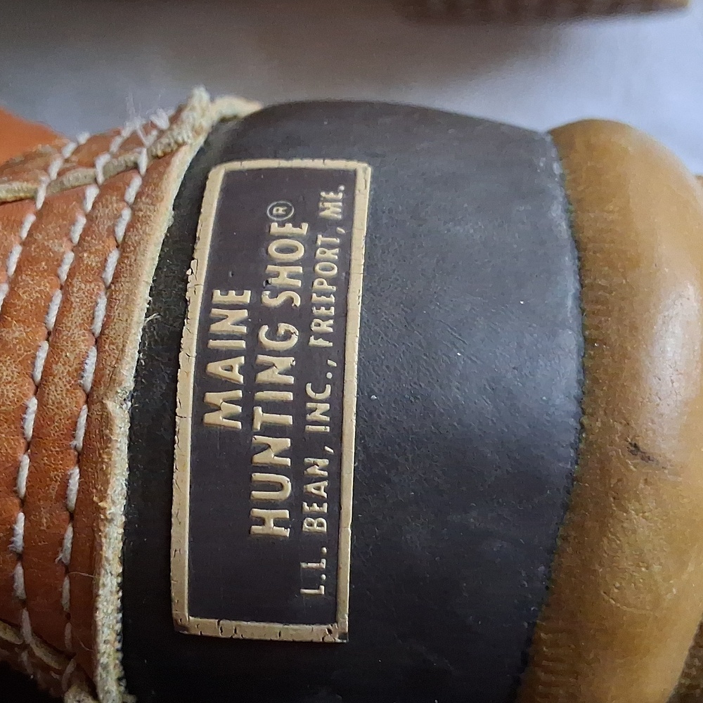 Vintage L.L. Bean Maine Hunting Boots  aka the Bean Boots aka Duck Boots - Picture 8 of 9